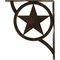 Ekena Millwork Austin Wrought Iron Bracket, (Triple center brace), Antiqued Pale Gold 2"W x 12"D x 15"H BKTM02X12X15TAUAPG - alternate 5